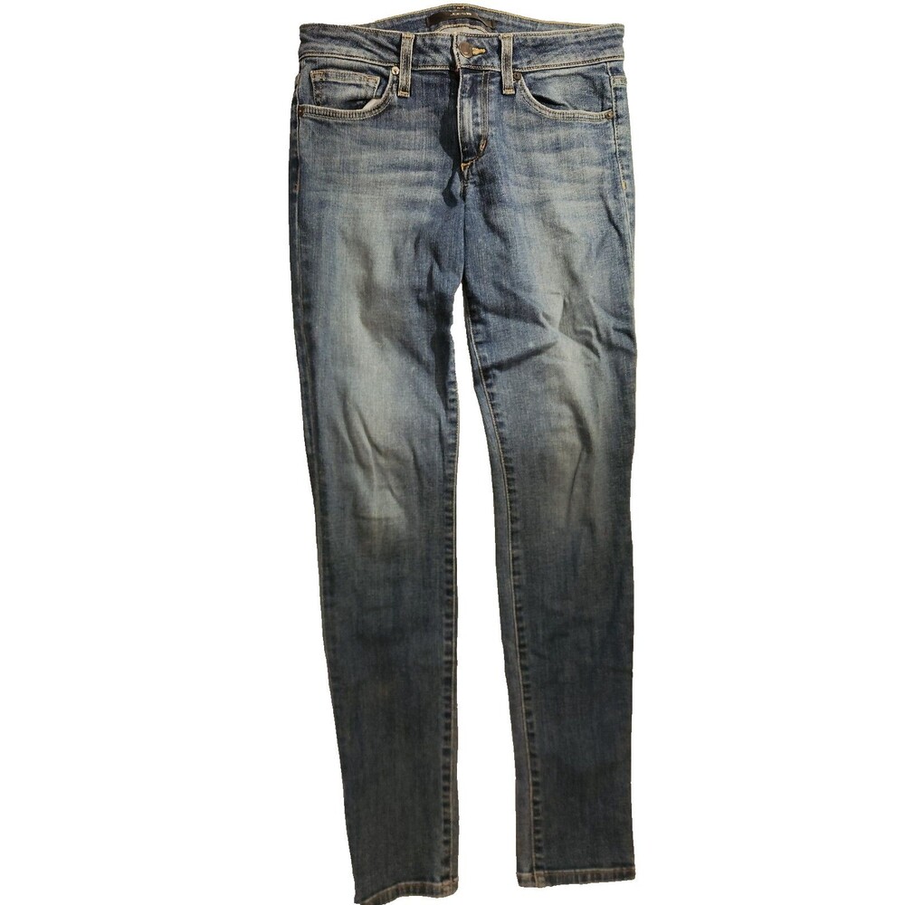 Joe's Jeans Adrian Straight Leg Dark Wash Stretch Denim Women's Size 27 USA
